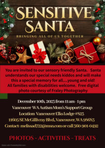 Holiday Sensory-Friendly Activities - Washington Autism Alliance